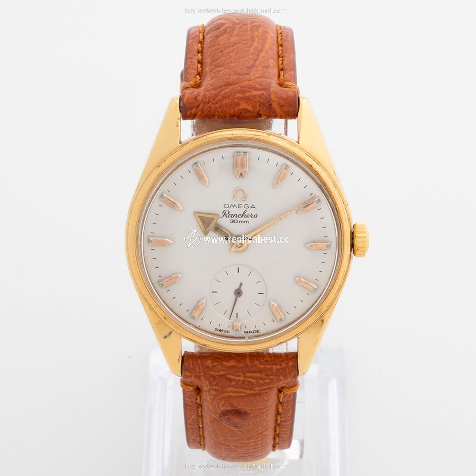 Omega Mens watch Unisex Manual winding Gold Steel 2990