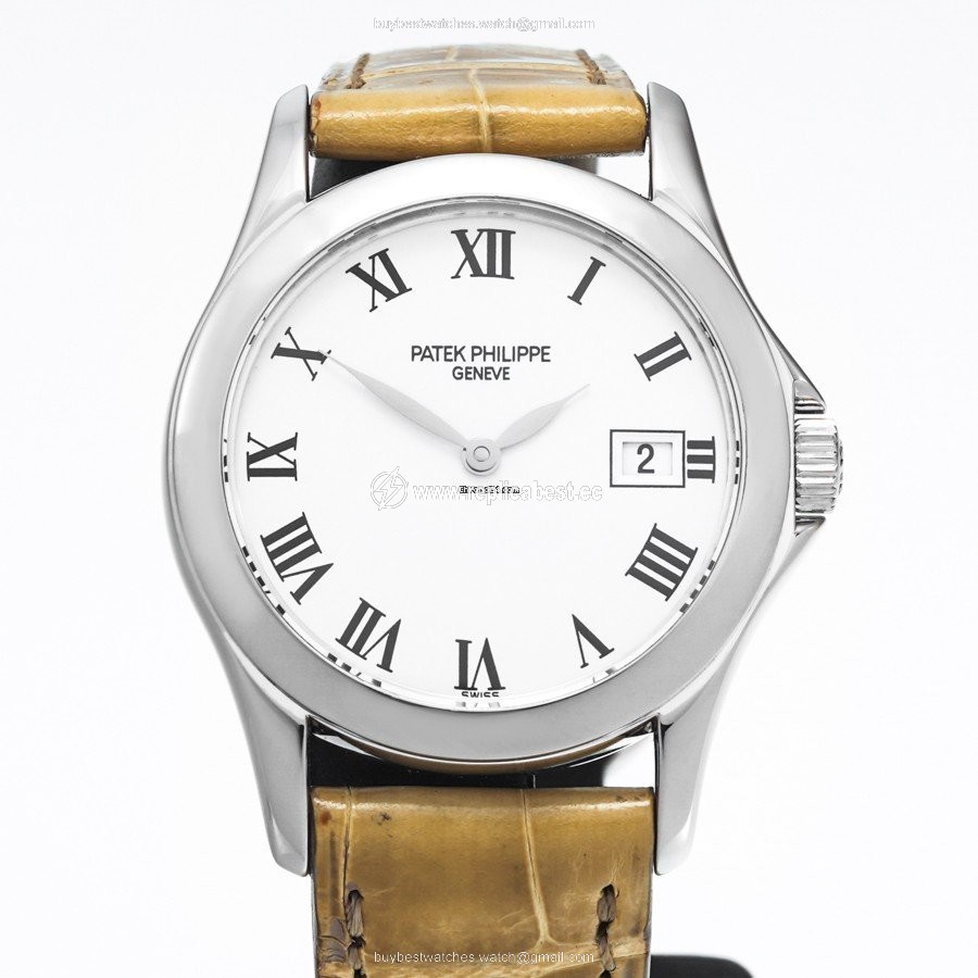 Patek Philippe Calatrava Womens watch Quartz White gold 4906 G 001