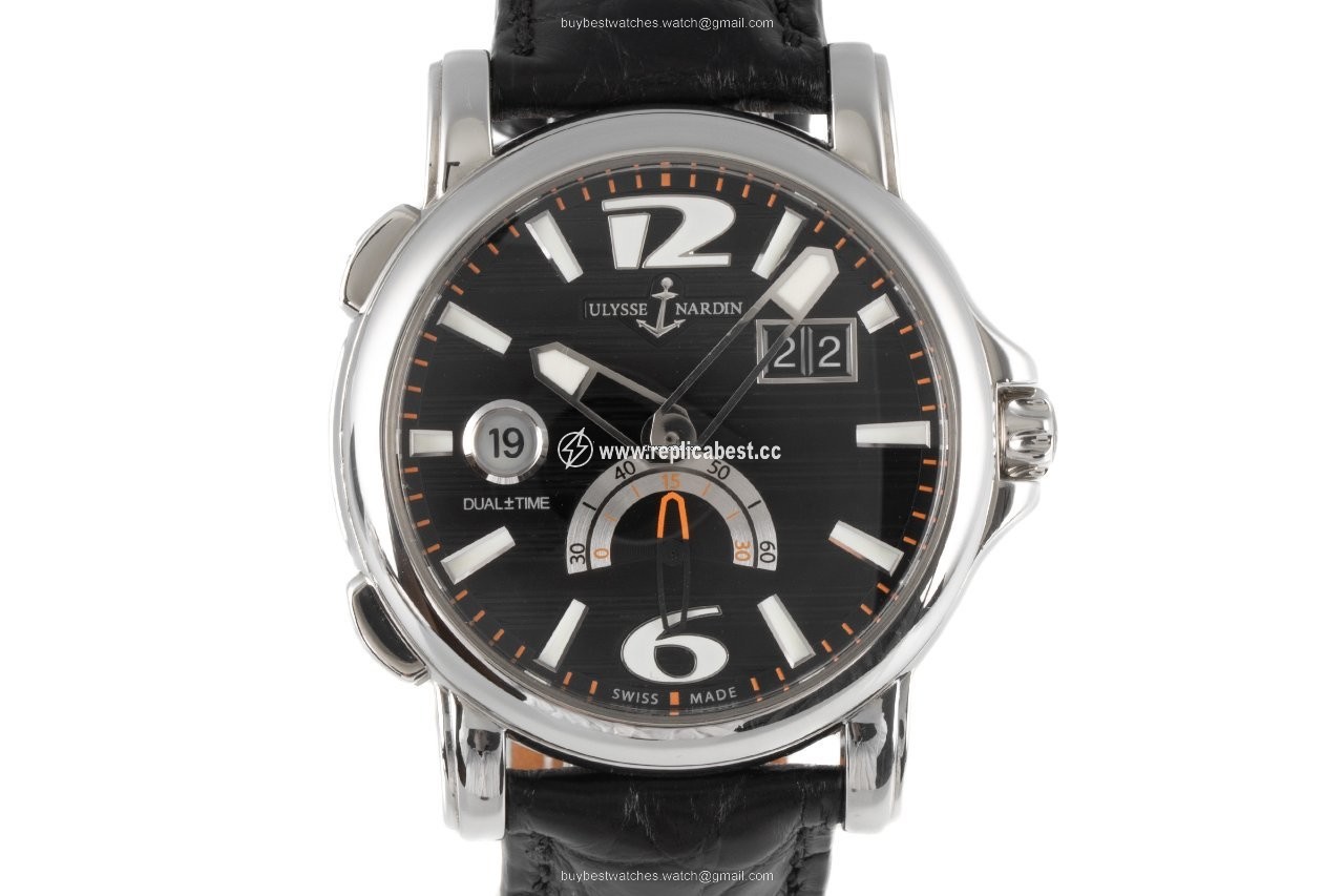 Ulysse Nardin Dual Time Mens watch Unisex Automatic Steel 243-55