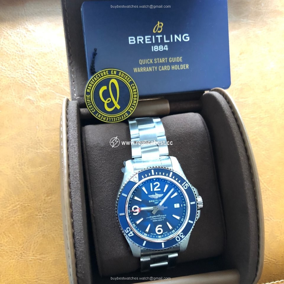 Breitling Superocean 42 Mens watch Unisex Automatic Steel A17366D81C1A1