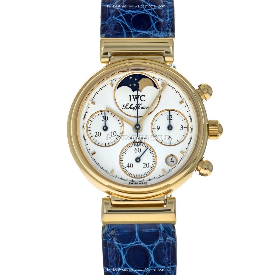 IWC Da Vinci Chronograph Womens watch Quartz Yellow gold IW3735