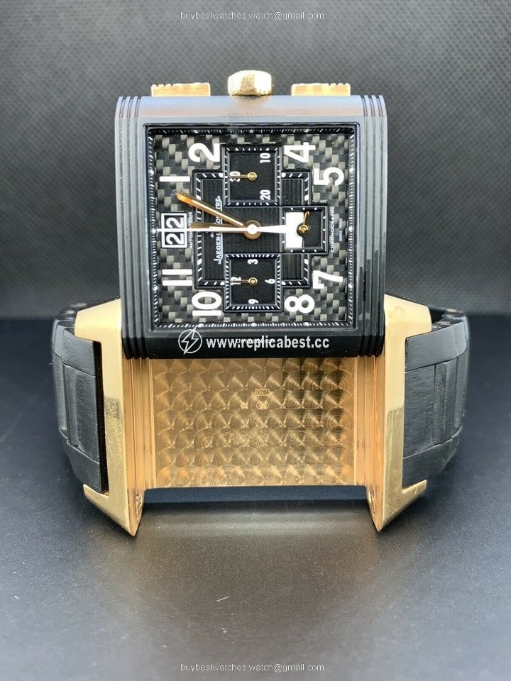 Jaeger-LeCoultre Reverso Squadra World Chronograph Mens watch Unisex Automatic Red gold JLQ702L67P