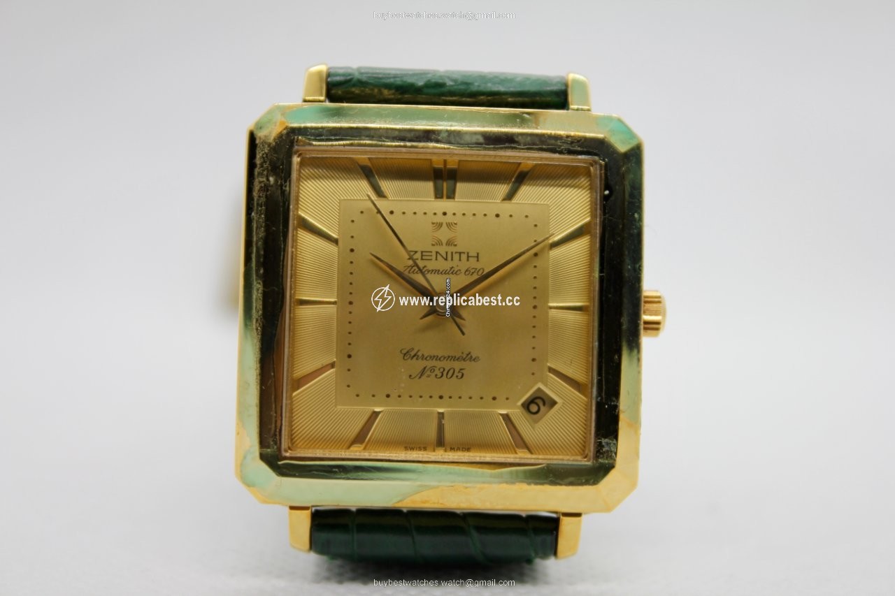 Zenith Mens watch Unisex Automatic Yellow gold 30.0011.670