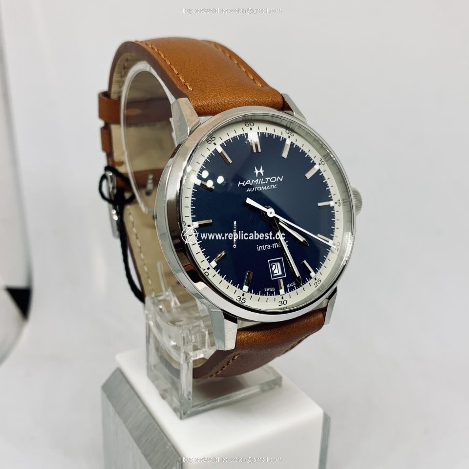 Hamilton Intra-Matic Mens watch Unisex Automatic Steel H38425540