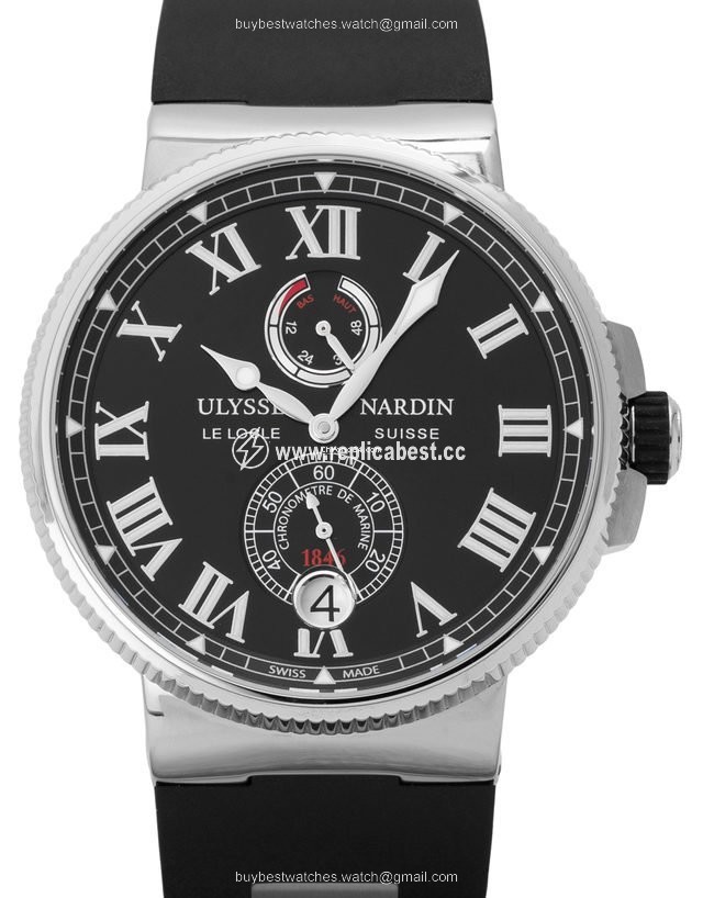 Ulysse Nardin Marine Chronometer Manufacture Mens watch Unisex Automatic Steel 1183-122 42