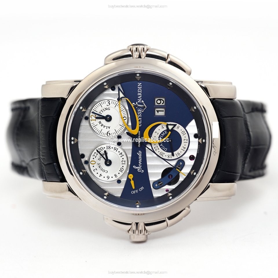 Ulysse Nardin Sonata Mens watch Unisex Automatic White gold 670-88 213