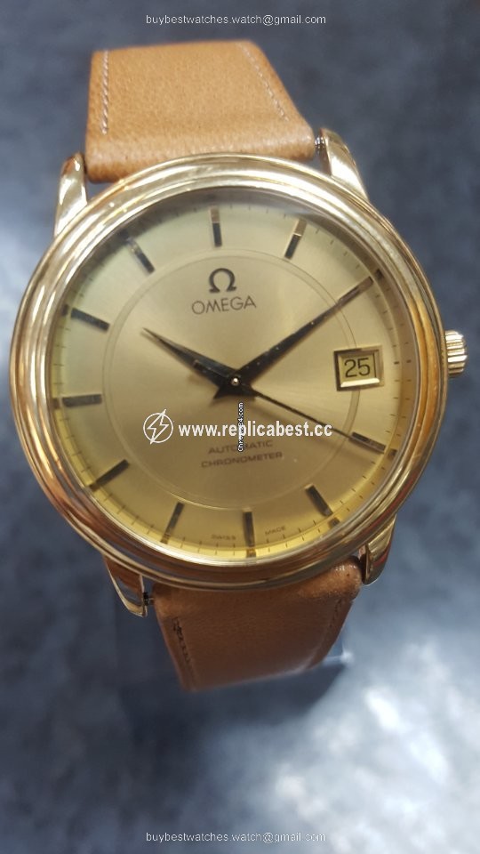 Omega De Ville Prestige Mens watch Unisex Automatic Yellow gold 4600.31.02