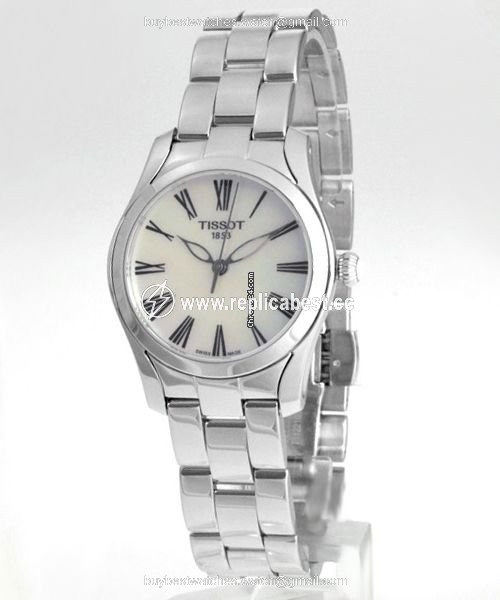 Tissot T-Wave Womens watch Quartz Steel T112.210.11.113.00