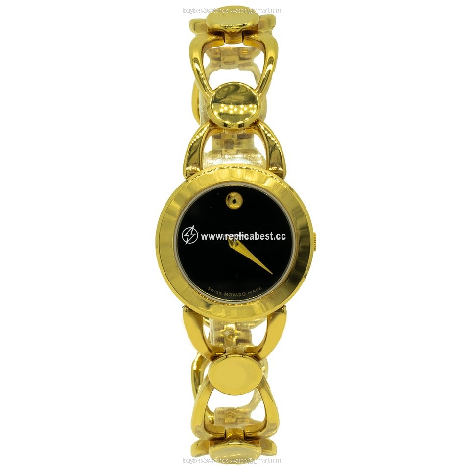 Movado Womens watch Quartz Gold Steel 0606084