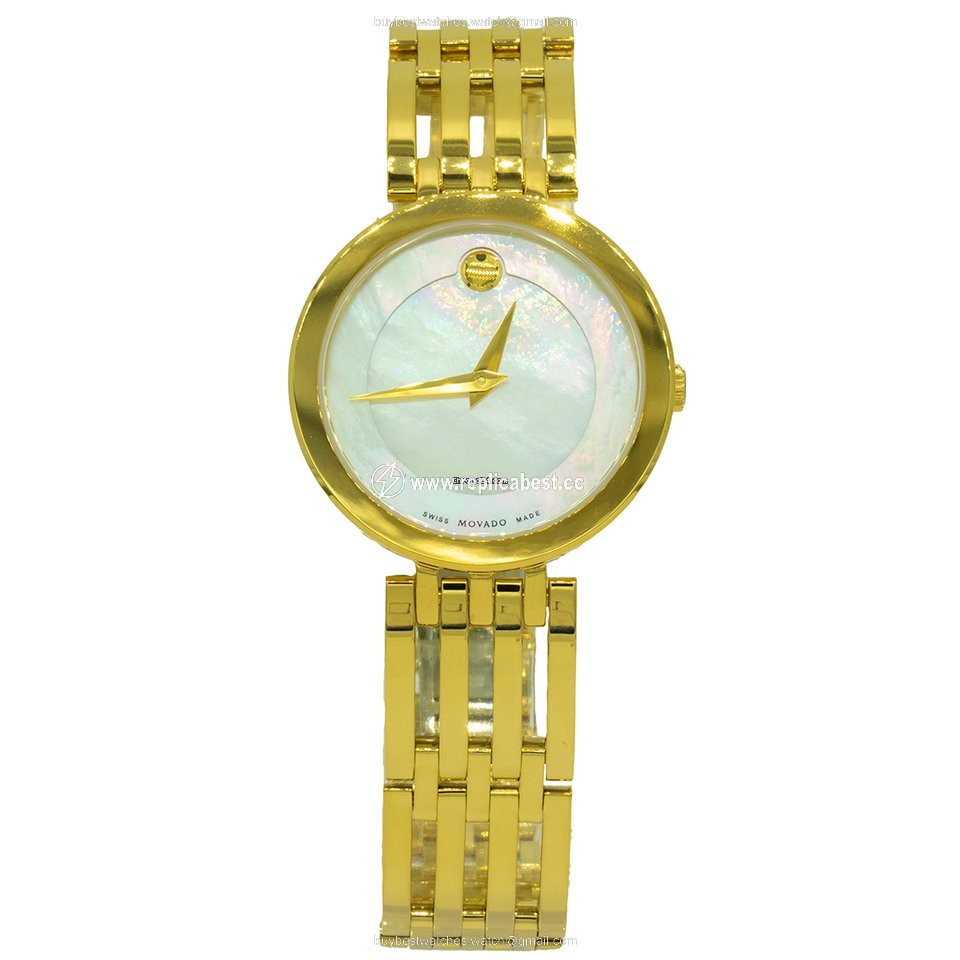 Movado Esperanza Womens watch Quartz Gold Steel 0607054