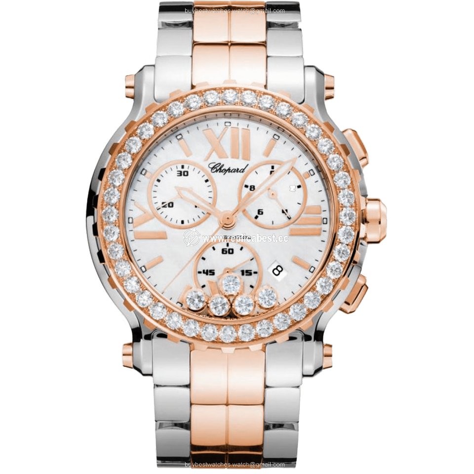 Chopard Happy Sport Mens watch Unisex Quartz Gold Steel 288506-6002