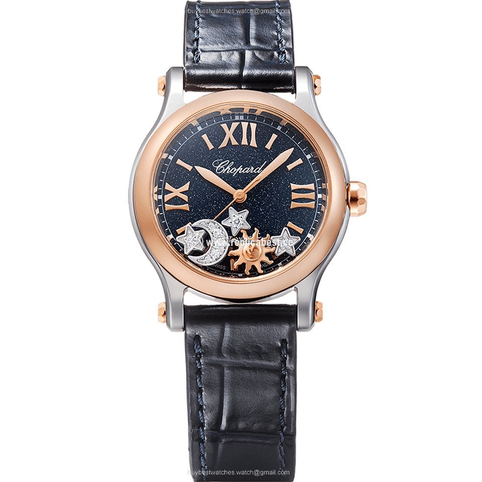 Chopard Happy Sport Womens watch Automatic Gold Steel 278573-6027