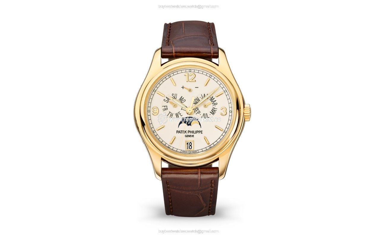 Patek Philippe Annual Calendar Mens watch Unisex Automatic White gold 5146