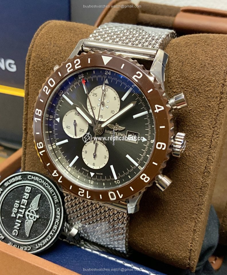 Breitling Chronoliner Mens watch Unisex Automatic Steel Y2431033 Q621