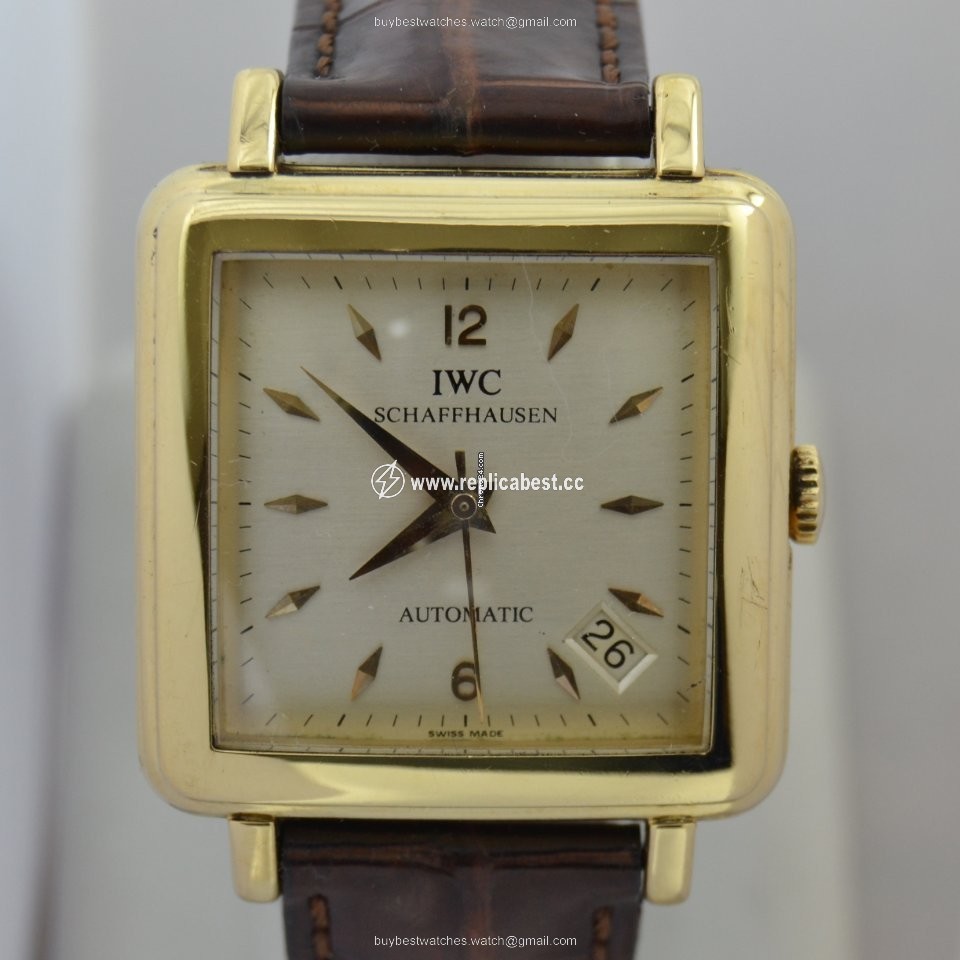 IWC Mens watch Unisex Yellow gold IW1876