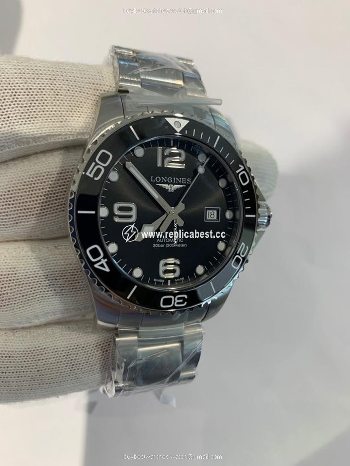 Longines HydroConquest Mens watch Unisex Automatic Steel L3.782.4.56.6