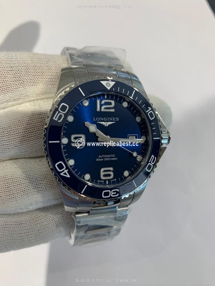 Longines HydroConquest Mens watch Unisex Automatic Steel L3.781.4.96.6