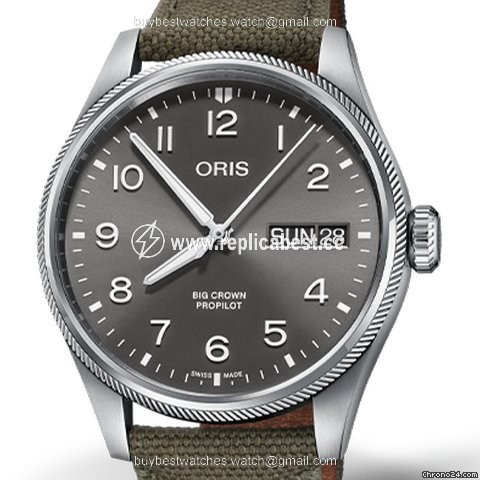 Oris Big Crown ProPilot Day Date Automatic Steel 01 752 7760 4063-07 3 22 02LC