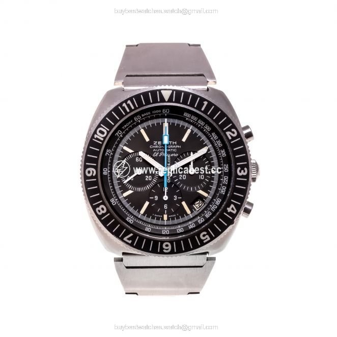Zenith Pilot Mens watch Unisex Automatic Steel 01-0190-415