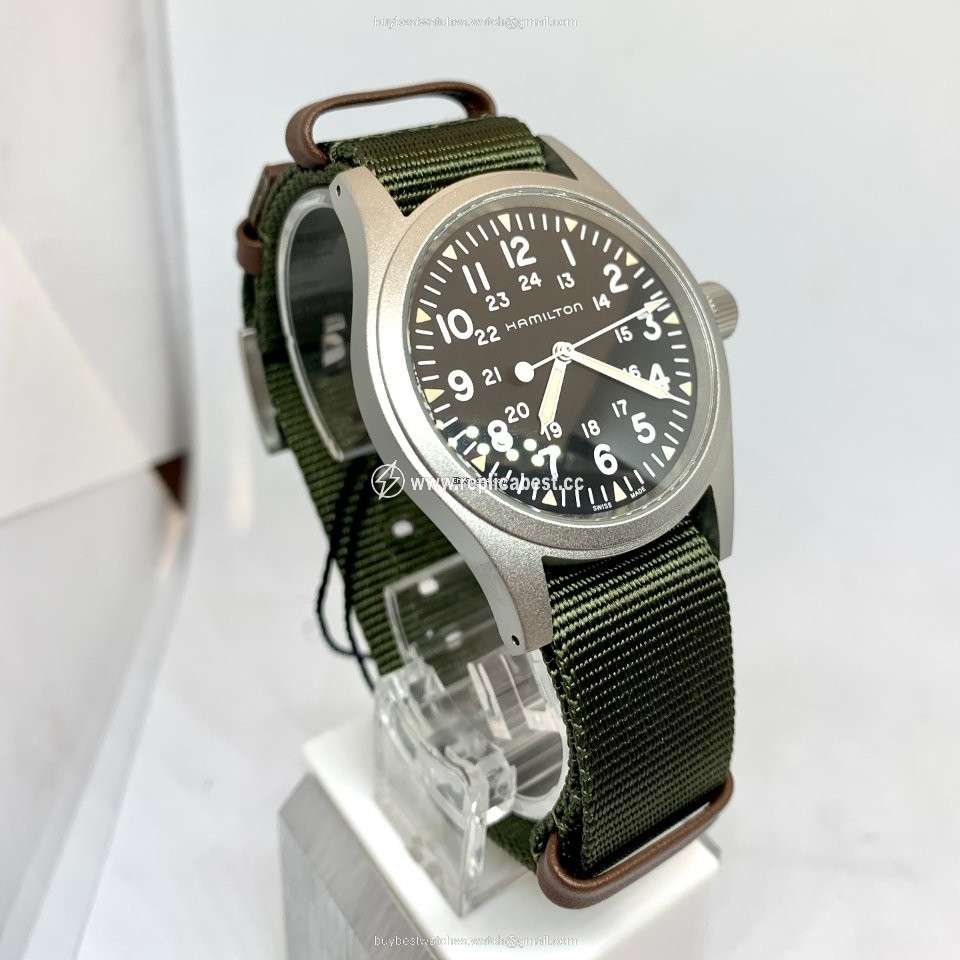 Hamilton Khaki Field Mens watch Unisex Manual winding Steel H69439931