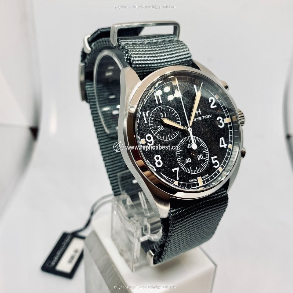 Hamilton Khaki Pilot Pioneer Mens watch Unisex Quartz Steel H76522931