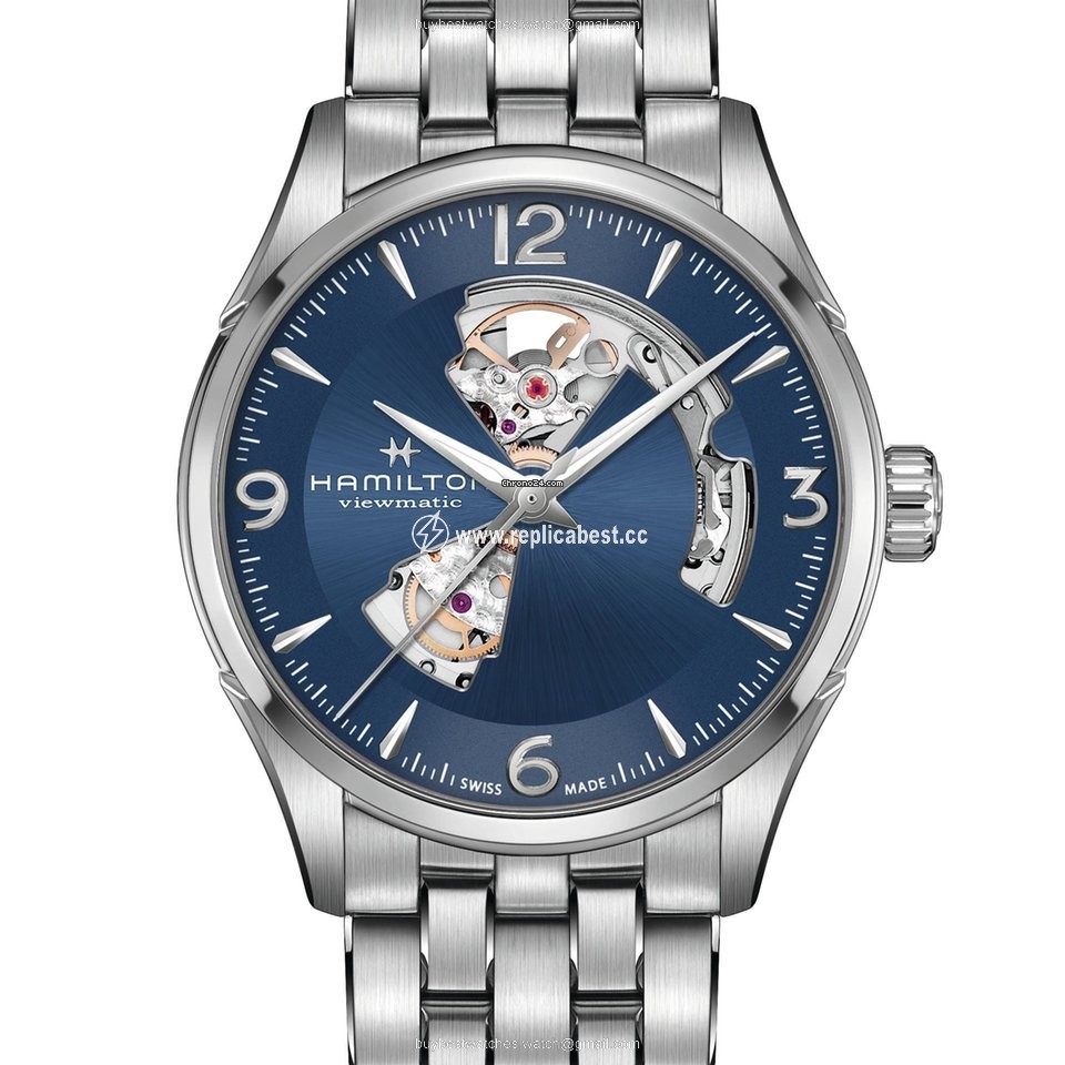 Hamilton Jazzmaster Open Heart Mens watch Unisex Automatic Steel H32705141