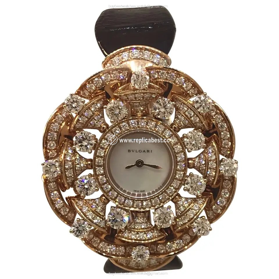 Bulgari Womens watch Quartz Rose gold 102546