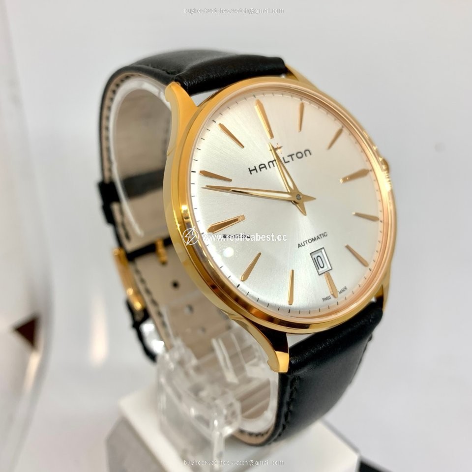 Hamilton Jazzmaster Thinline Mens watch Unisex Automatic Rose gold H38545751