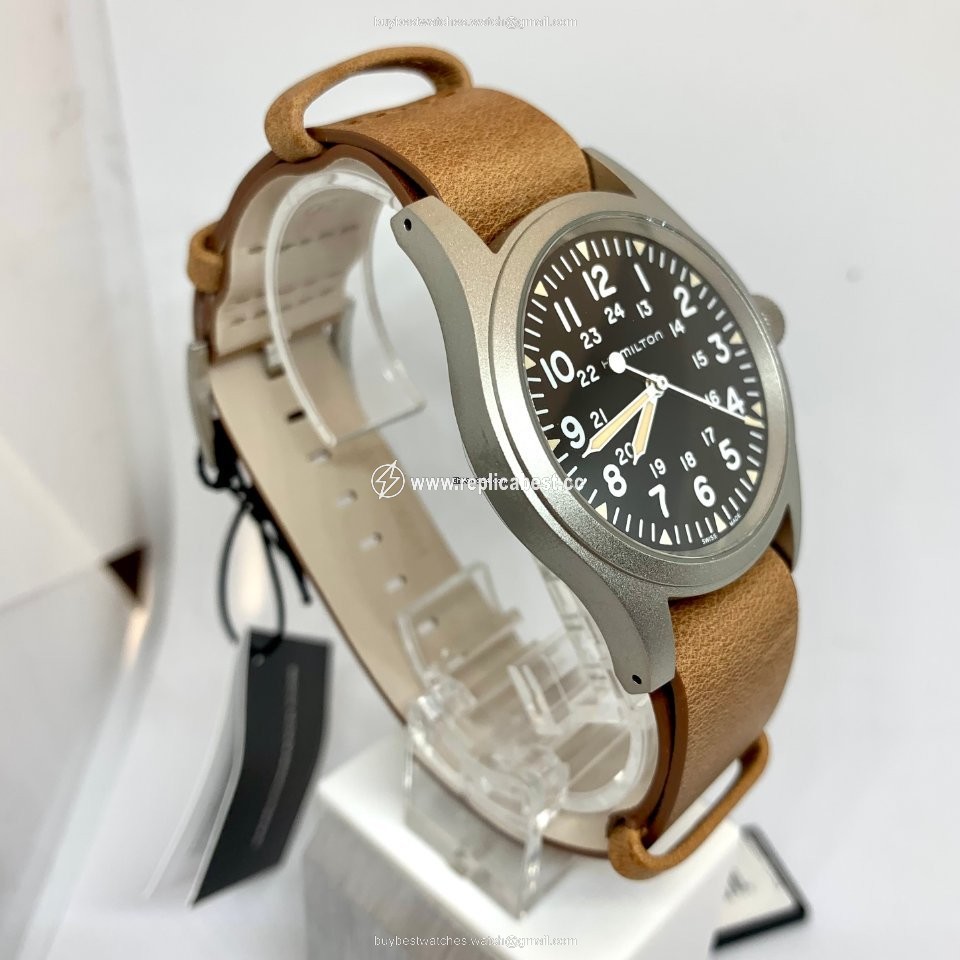 Hamilton Khaki Field Mens watch Unisex Manual winding Steel H69439531