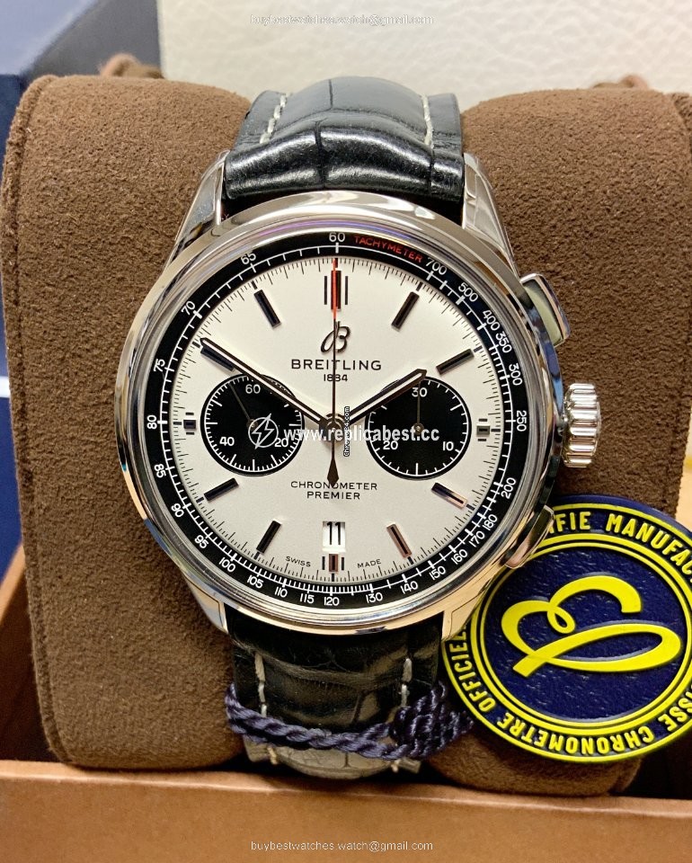 Breitling Mens watch Unisex Automatic Steel AB0118221G1P2
