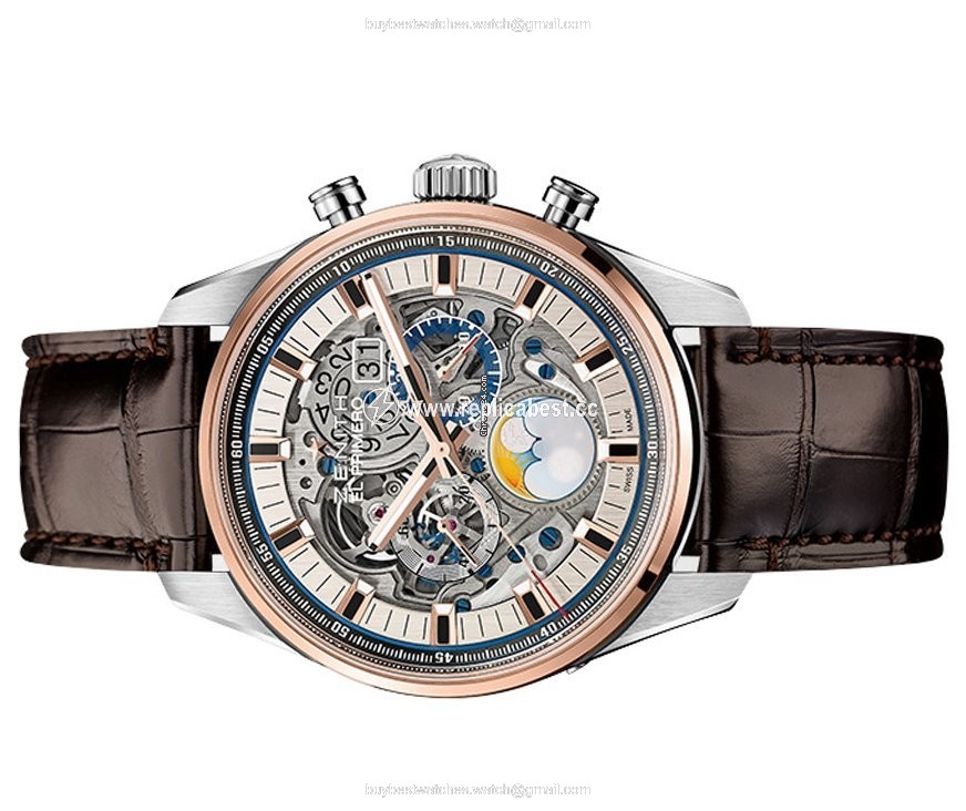 Zenith El Primero Chronomaster Mens watch Unisex Automatic Gold Steel 51.2530.4047 78.c810