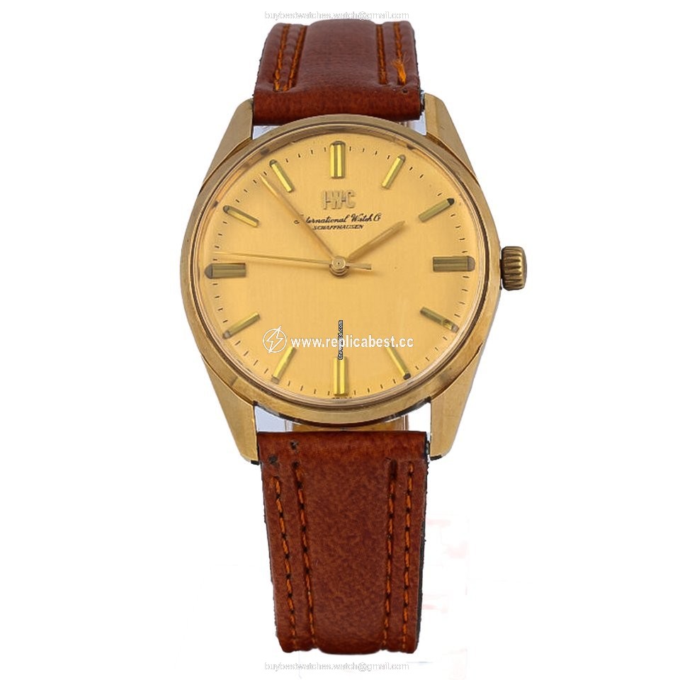 IWC Womens watch Manual winding Gold Steel R 910