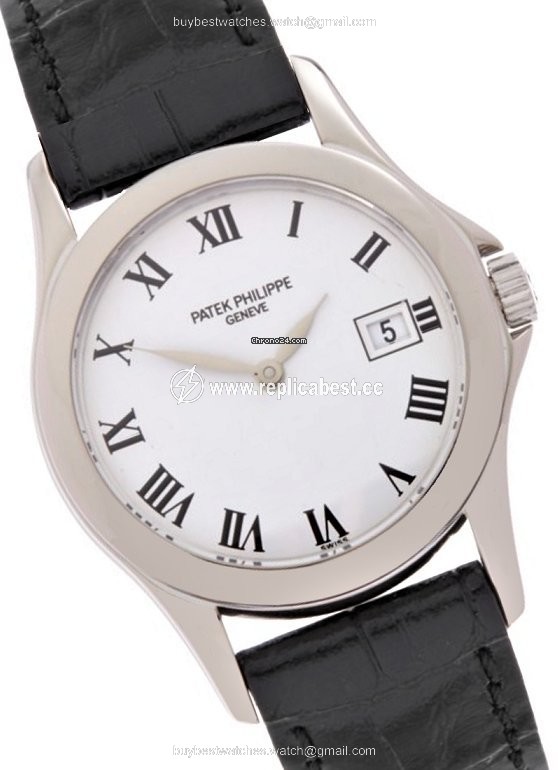 Patek Philippe Calatrava Quartz White gold 4906G-001