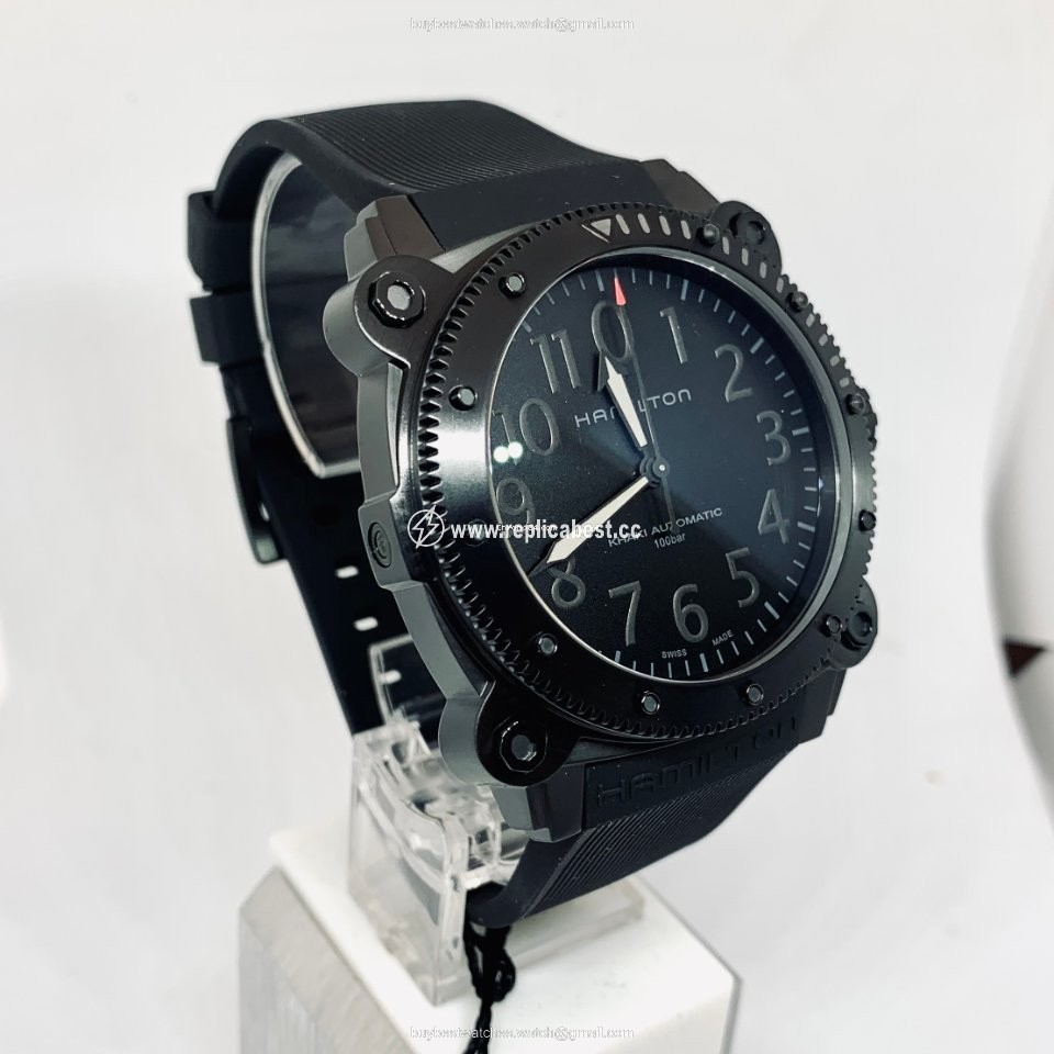 Hamilton Khaki Navy BeLOWZERO Mens watch Unisex Automatic Titanium H78505332
