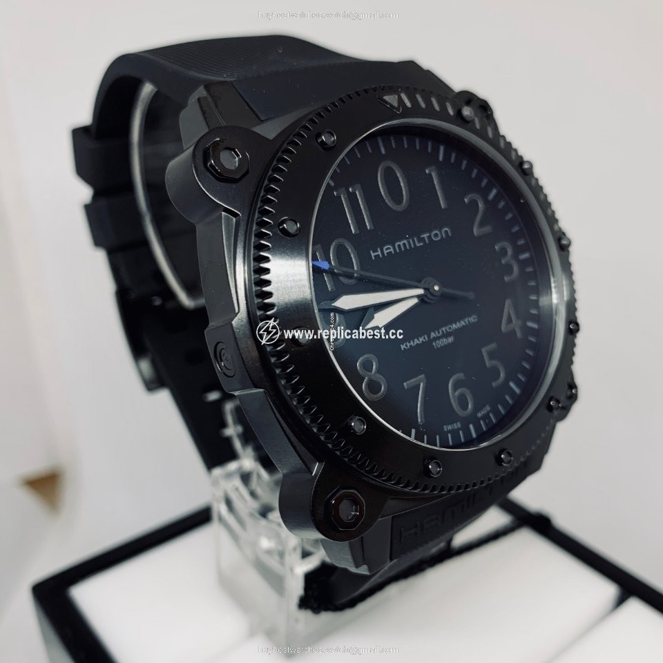 Hamilton Khaki Navy BeLOWZERO Mens watch Unisex Automatic Titanium H78505331
