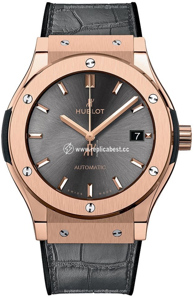 Hublot Classic Fusion Racing Grey Mens watch Unisex Automatic Rose gold 511.OX.7081.LR