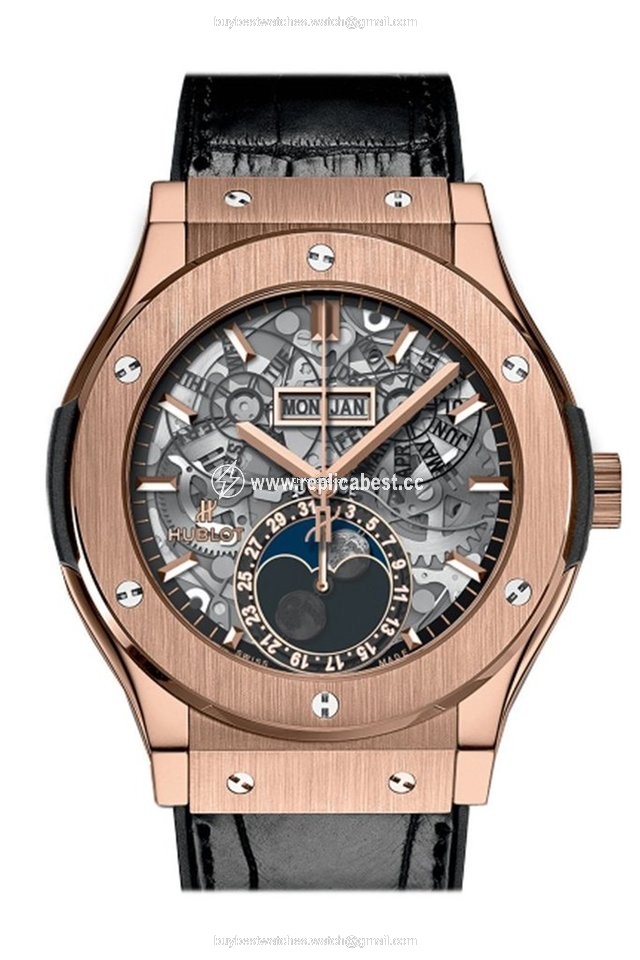 Hublot Classic Fusion Aerofusion Mens watch Unisex Automatic Rose gold 517.OX.0170.LR