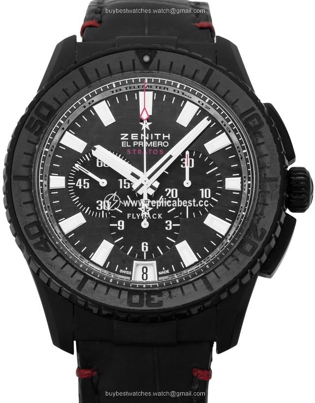 Zenith El Primero Stratos Flyback Mens watch Unisex Automatic Titanium 24.2060.405