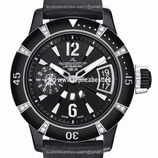 Jaeger-LeCoultre Master Compressor Diving GMT Womens watch Automatic Ceramic Q189C470