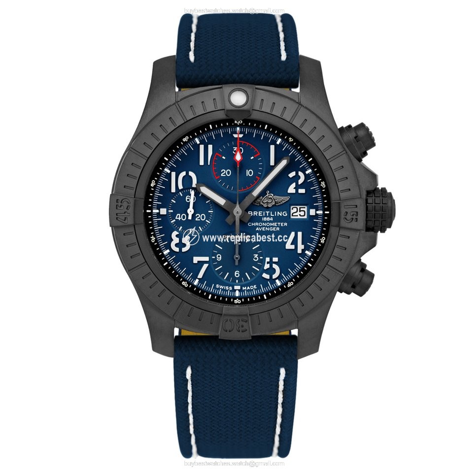 Breitling Super Avenger Mens watch Unisex Automatic Titanium V13375101C1X1