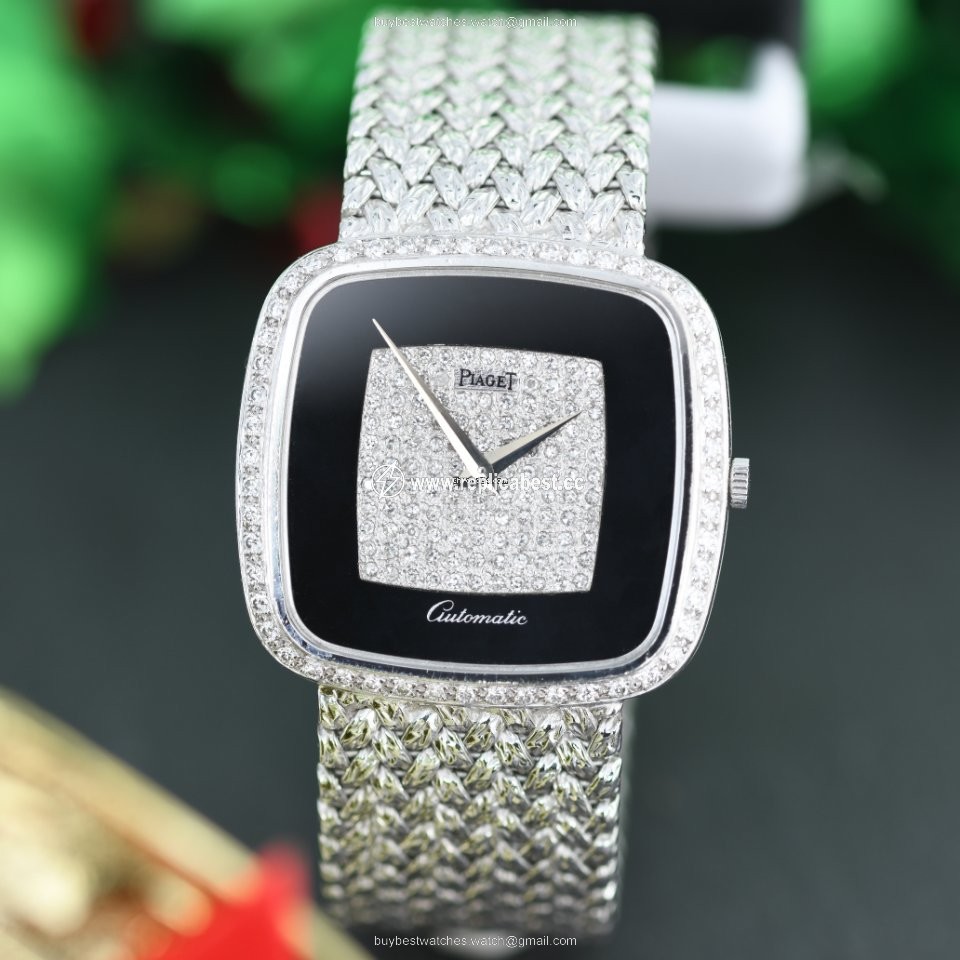 Piaget Mens watch Unisex Automatic White gold 12775D2