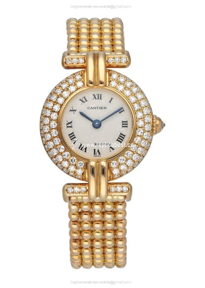 Cartier Womens watch Quartz Yellow gold 1980