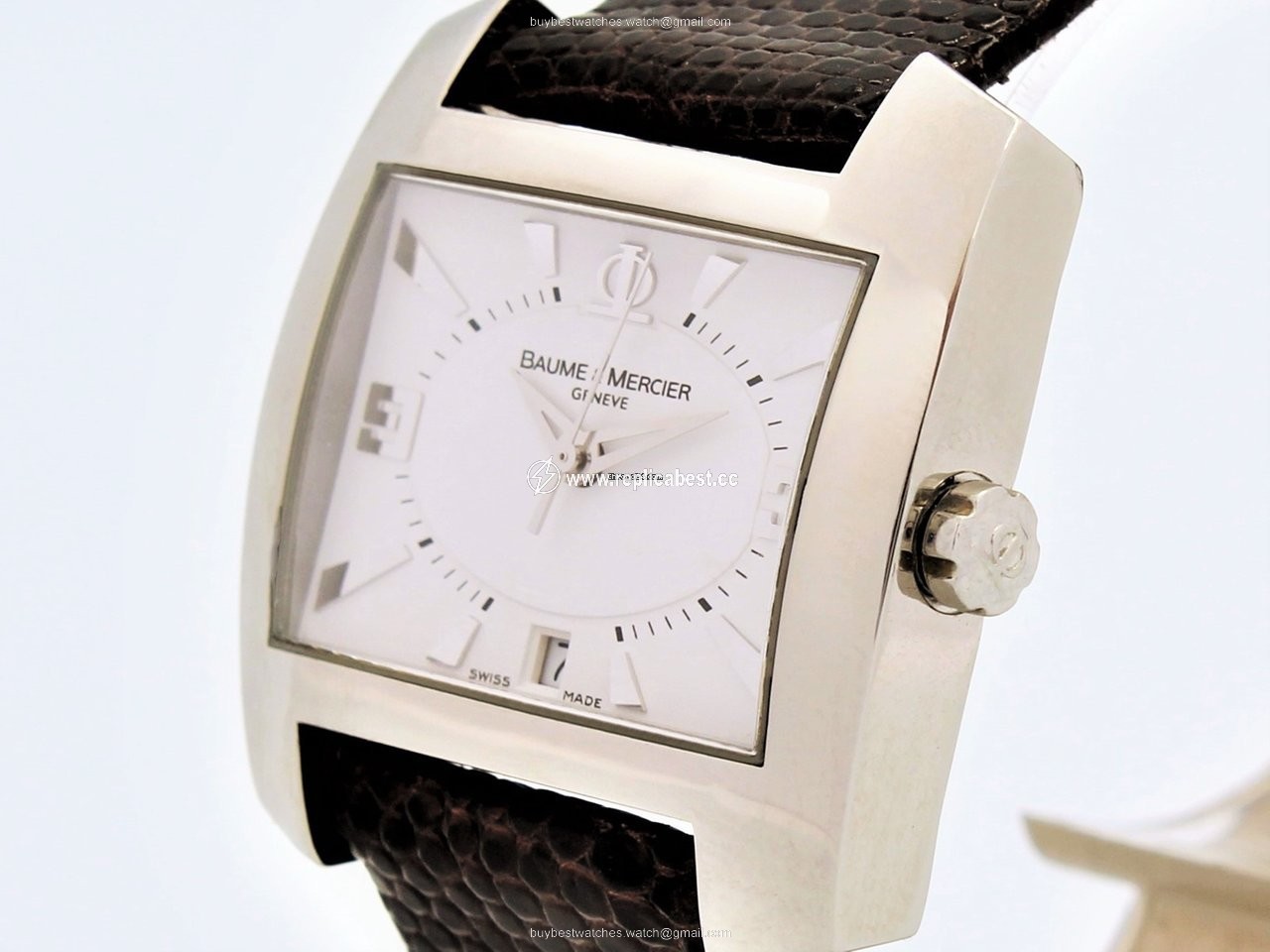 Baume & Mercier Hampton Mens watch Unisex Quartz Steel 65446