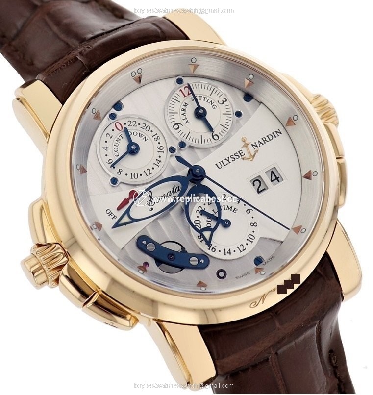 Ulysse Nardin Sonata Mens watch Unisex Automatic Rose gold 676-88 212