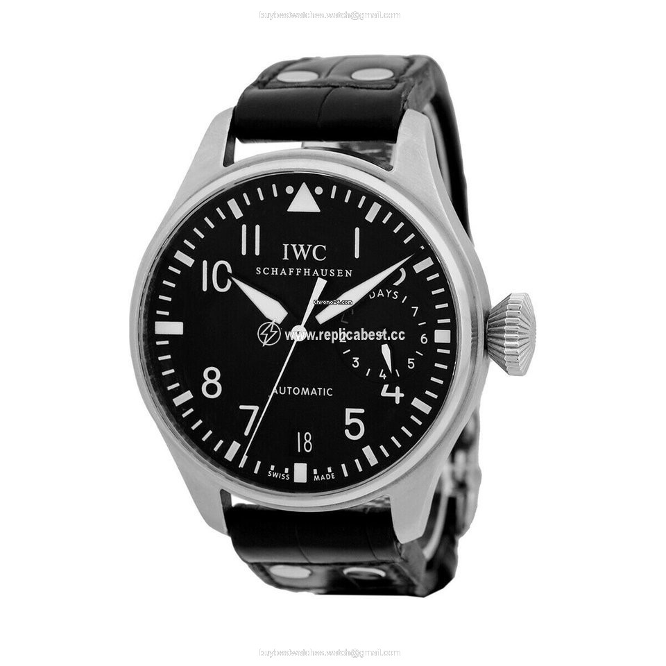 IWC Pilot Double Chronograph Mens watch Unisex Automatic Steel IWIW377801
