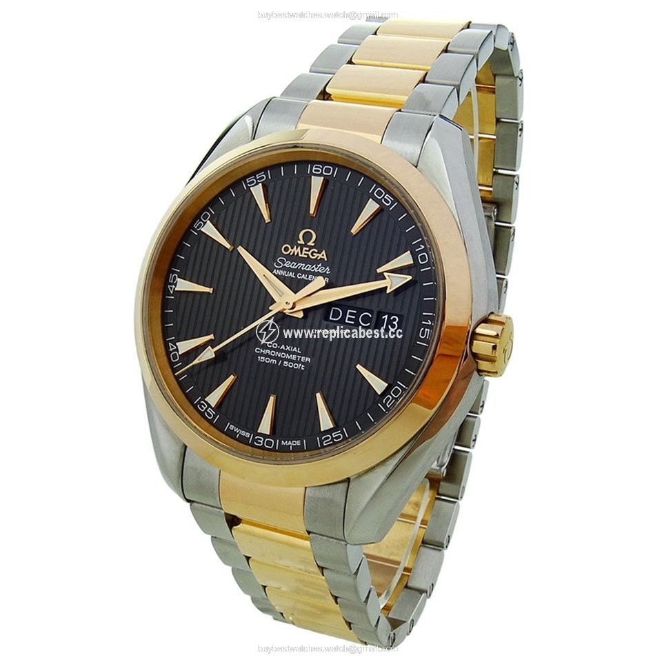 Omega Seamaster Aqua Terra Mens watch Unisex Automatic Gold Steel 231.20.43.22.46.002