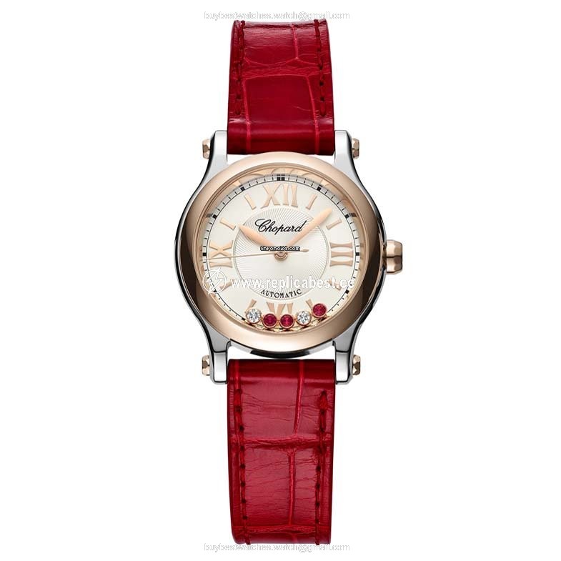 Chopard Happy Sport Womens watch Automatic Gold Steel 278573-6026