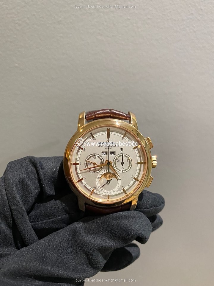 Vacheron Constantin Patrimony Mens watch Unisex Manual winding Rose gold 47292 000R-9392