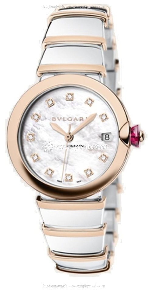 Bulgari Lucea Womens watch Automatic Gold Steel 102384 LU36WSPGSPGD 11
