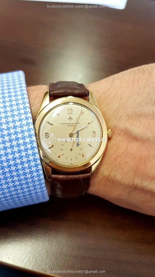Vacheron Constantin Mens watch Unisex Manual winding Yellow gold 4600